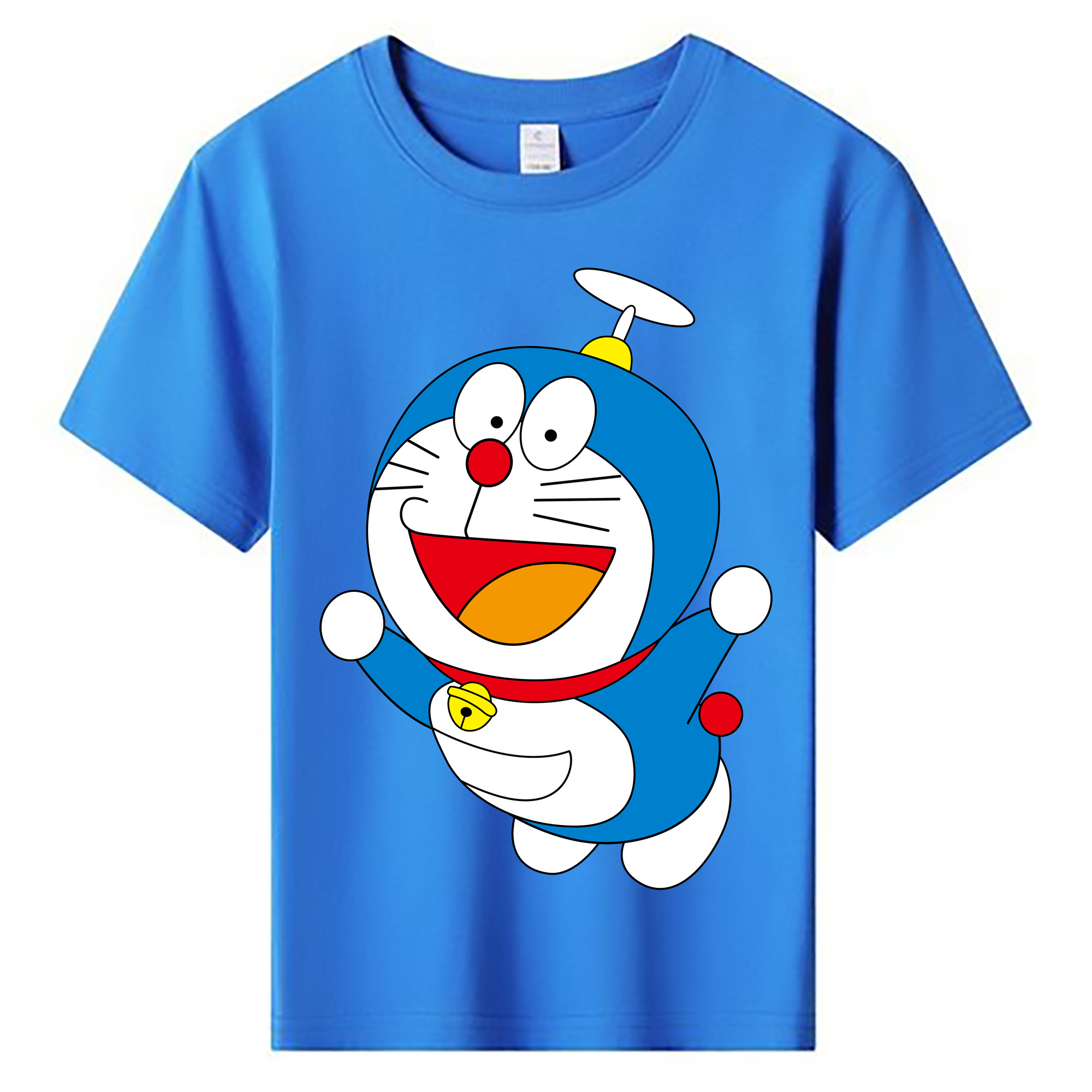 （画像用） ドラえもん Doraemon 綿100％キッズTシャツ（フロントプリント）